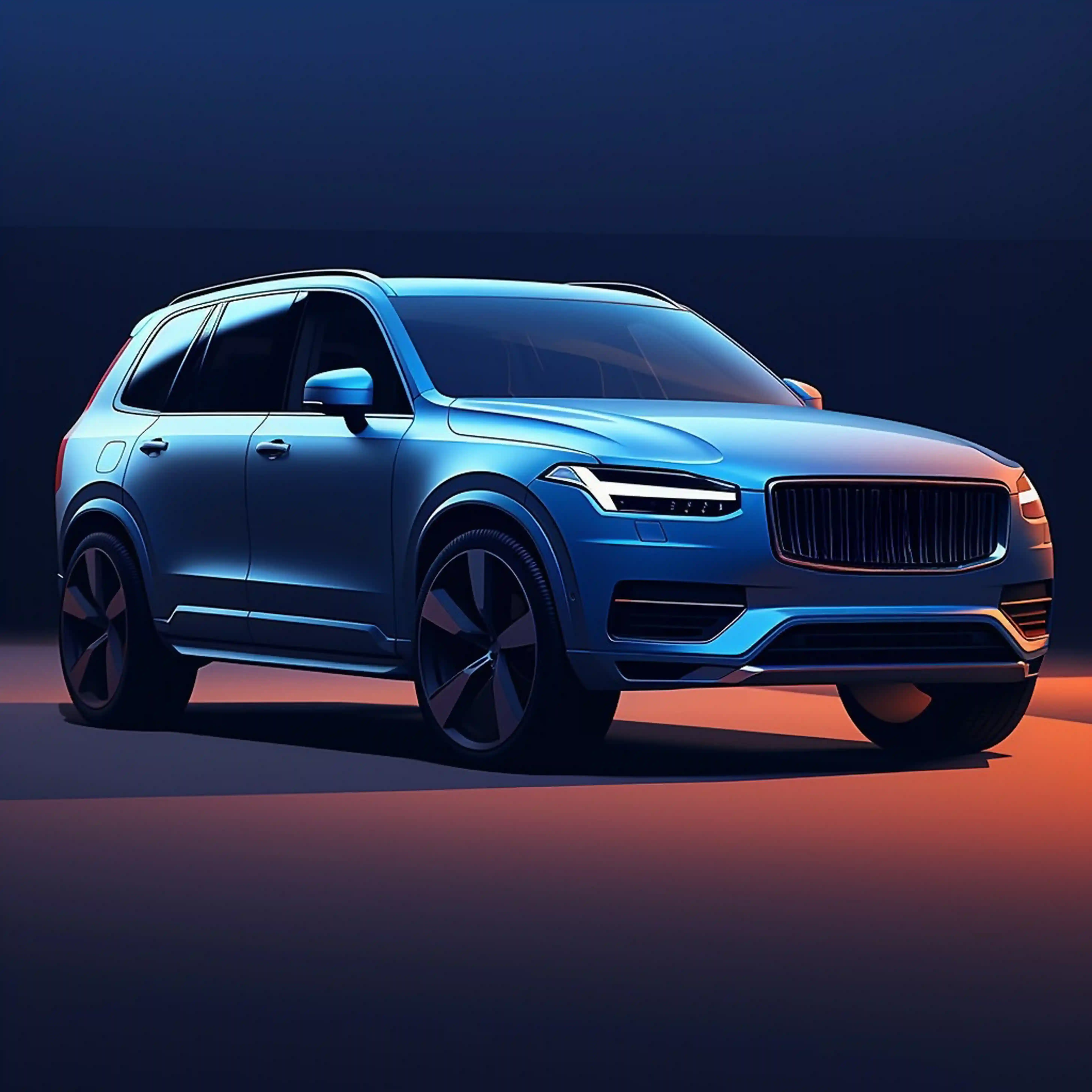 Comfortable car rental vehicles